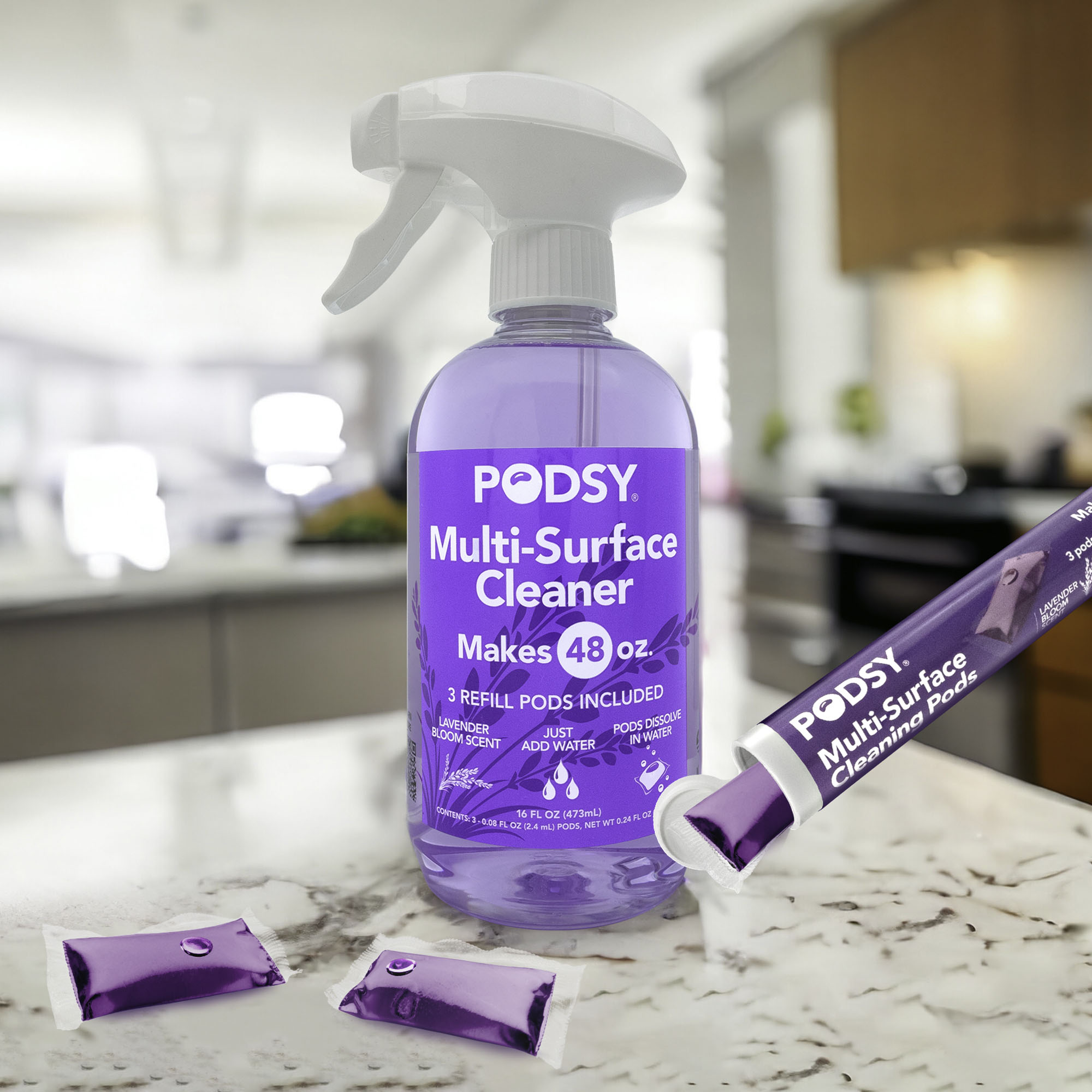 Podsy Multi-Surface Cleaner and Refill Pods
